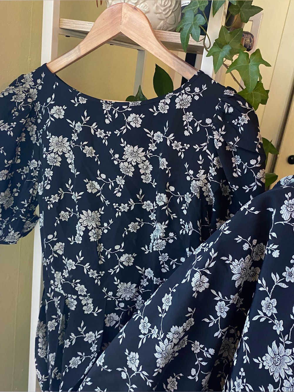 CO | Designer Structured Floral Maxi Dress